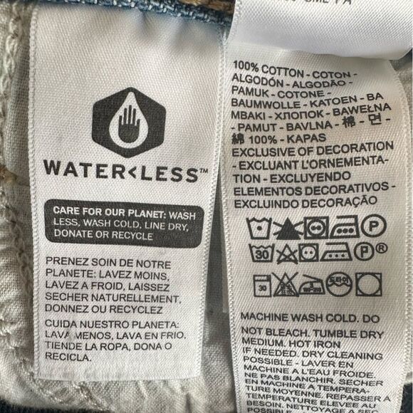 Levi’s High Waisted Mom Jeans Distressed Women’s 25 Straight Leg Cotton - Picture 8 of 8